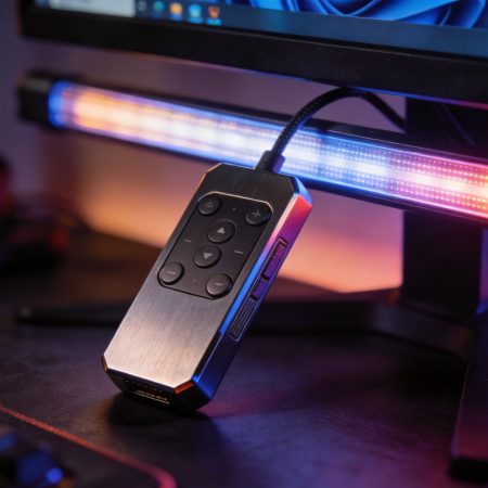 Anodized Gunmetal Aluminum LED Controller
